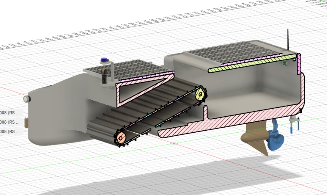 河面清扫机器人15